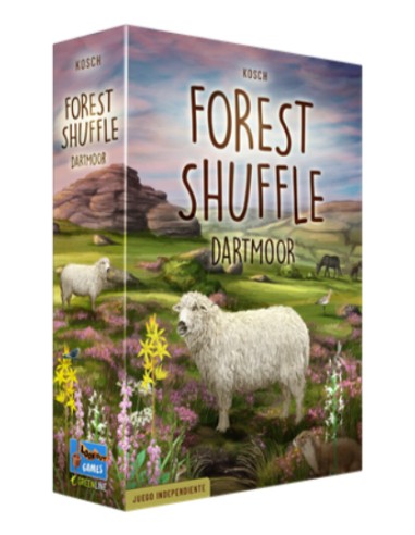 LOG0156ES juego de tablero Forest Shuffle Dartmoor 60 min Juego de mesa Estrategia