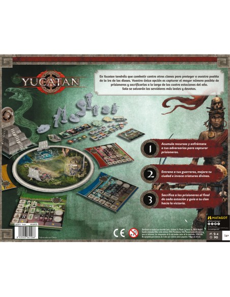 Yucatan 90 min Juego de mesa Estrategia