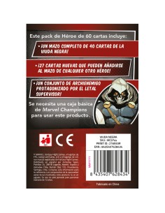 Viuda Negra 90 min Juego De Cartas