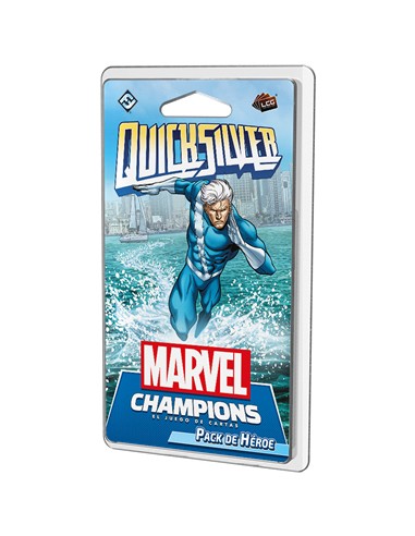 Quicksilver Marvel champions Expansión de juego de cartas Coleccionable