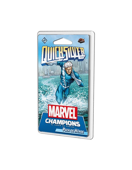 Quicksilver Marvel champions Expansión de juego de cartas Coleccionable