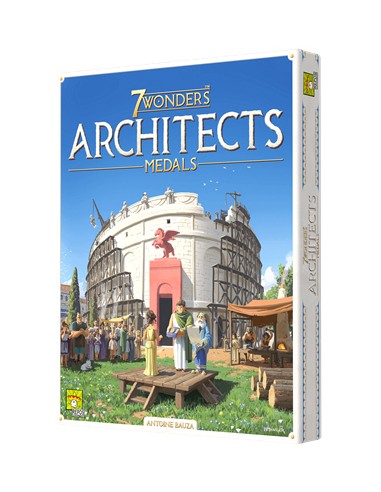 7 Wonders Architects 7 Wonders Architects 30 min Expansión de juego de mesa Intercambio de cartas