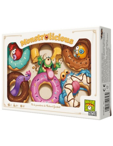 Monstrolicious Bolsa de Patatas 10 min Juego de mesa Intercambio de cartas
