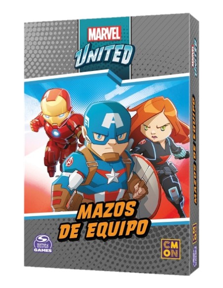 Marvel United MU: Mazos de equipo 40 min Expansión de juego de mesa Multigénero