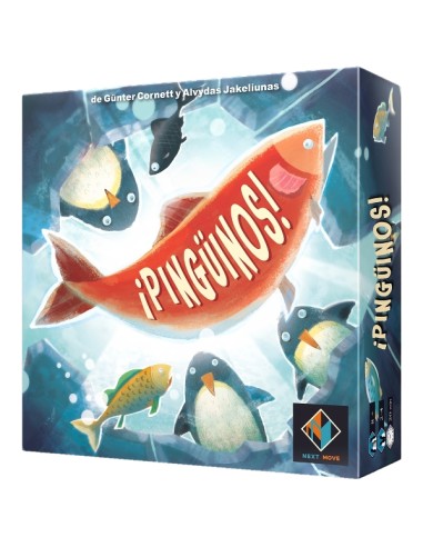 Pingüinos! ¡Pingüinos! 20 min Juego de mesa Familia