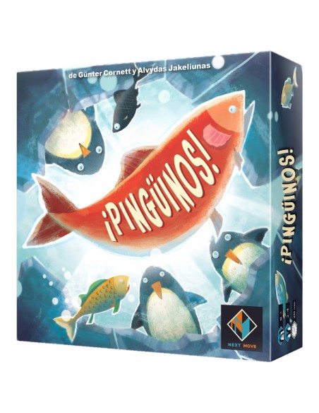 Pingüinos! ¡Pingüinos! 20 min Juego de mesa Familia