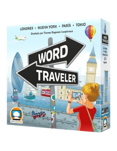 Word Traveler Juego de mesa Familia
