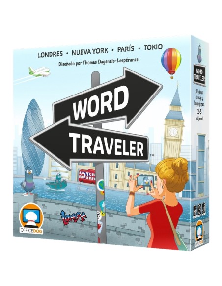 Word Traveler Juego de mesa Familia