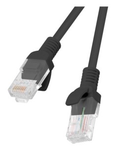 PCU5-10CC-0050-BK cable de red Negro 0,5 m Cat5e U/UTP (UTP)