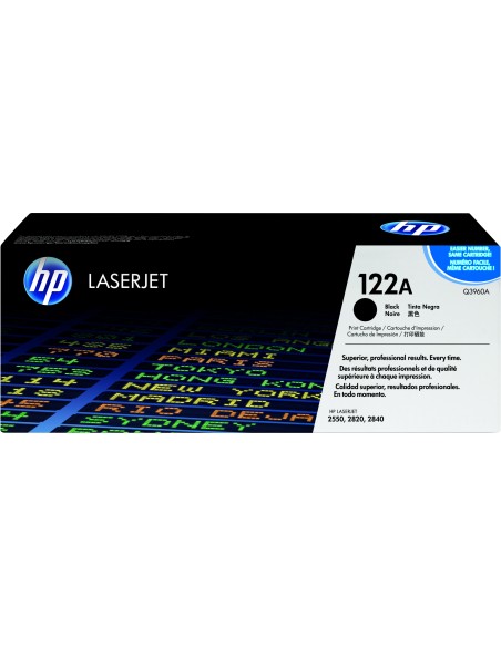 122A Black Original LaserJet Toner Cartridge cartucho de tóner 1 pieza(s) Negro