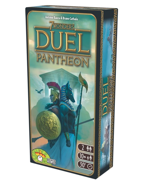 7 Wonders : Duel Pantheon 7 Wonders Duel: Pantheon 30 min Juego De Cartas Guerra