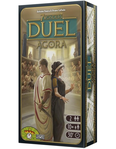 7 Wonders Duel - Agora 7 Wonders: Duel Agora 30 min Expansión de juego de mesa Estrategia