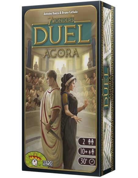 7 Wonders Duel - Agora 7 Wonders: Duel Agora 30 min Expansión de juego de mesa Estrategia