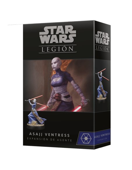 Star Wars: Legion STAR WARS LEGION - ASAJJ VENTRESS OPERATIVE EXPANSION 90 min Expansión de juego de mesa Guerra
