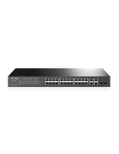 T1500-28PCT switch Gestionado L2 Fast Ethernet (10/100) Energía sobre Ethernet (PoE) 1U Negro