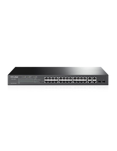 T1500-28PCT switch Gestionado L2 Fast Ethernet (10/100) Energía sobre Ethernet (PoE) 1U Negro