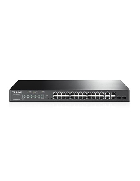 T1500-28PCT switch Gestionado L2 Fast Ethernet (10/100) Energía sobre Ethernet (PoE) 1U Negro