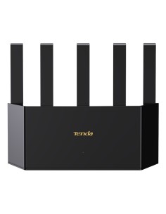 TE3L v1.0 BE3600 router inalámbrico Gigabit Ethernet Doble banda (2,4 GHz / 5 GHz) Negro