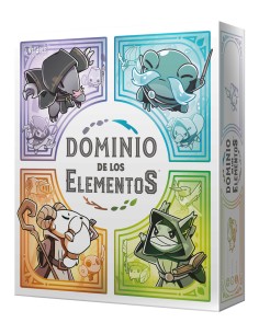 TEECON01ES juego de tablero Dominio de los Elementos Juego De Cartas Estrategia
