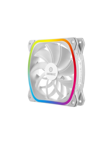 SquA RGB Carcasa del ordenador Ventilador 12 cm Blanco