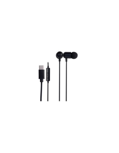 X3-NC auricular y casco Auriculares Alámbrico Dentro de oído Llamadas/Música USB Tipo C Negro