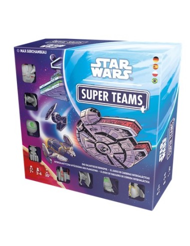 ZYGSWST0101ML2 juego de tablero Star Wars Super Teams 30 min Juego de mesa Estrategia