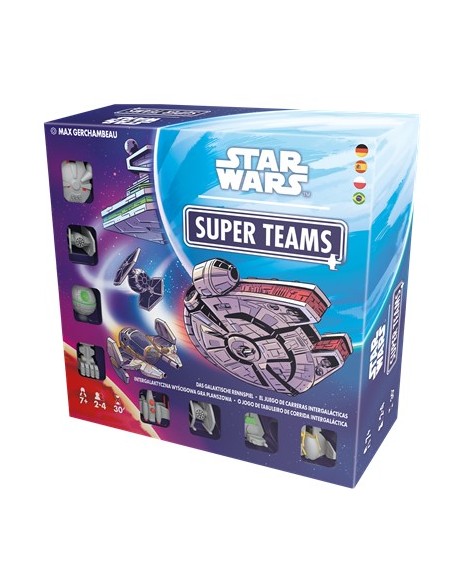ZYGSWST0101ML2 juego de tablero Star Wars Super Teams 30 min Juego de mesa Estrategia