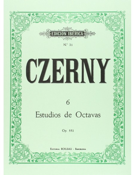 6 estudios de octavas op553