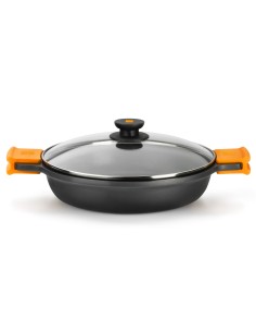 Efficient A270532 bandeja de horno 5 L Alrededor Aluminio forjado Cazuela para hornear