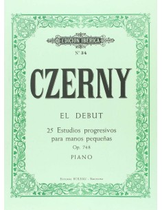 EL debut 25 estudios para manos pequenas