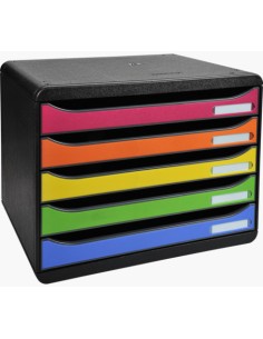 308798D cajonera para oficina Negro