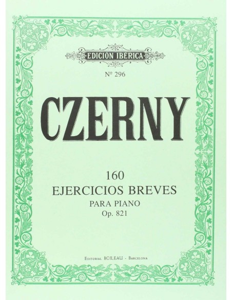 160 ejercicos breves op821