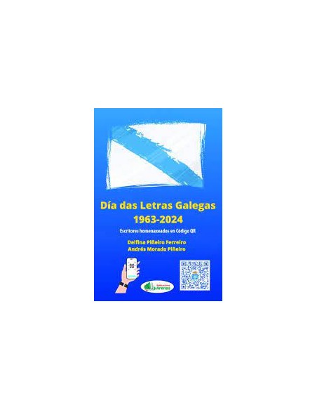 DIA DAS LETRAS GALEGAS 1963 2024 ESCRITORES EN CODIGO QR