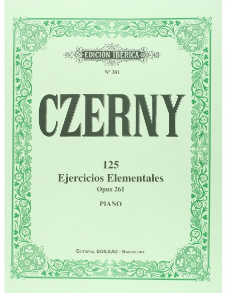 125 ejercicios elementales op261