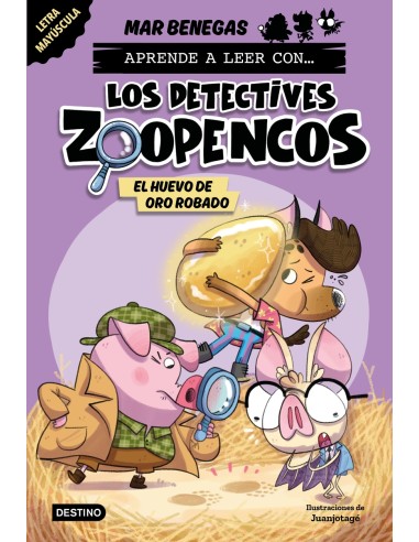 Aprender a leer con Los Detectives Zoopencos 2 El huevo de oro robado