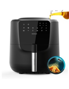 03300 freidora Sencillo 5,5 L Independiente 1550 W Freidora baja en grasa Negro