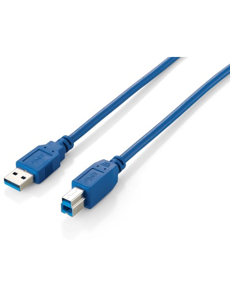 128292 cable USB 1,8 m USB 3.2 Gen 1 (3.1 Gen 1) USB A USB B Azul