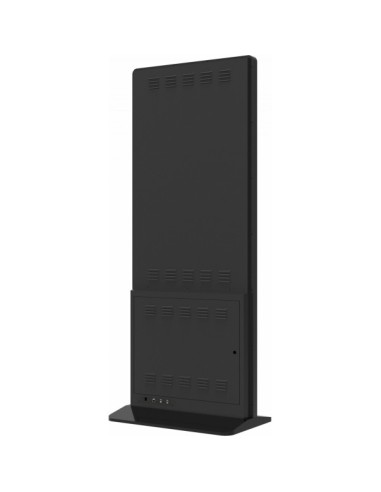 EP5542T pantalla de señalización Diseño de tótem 139,7 cm (55") LED 450 cd / m² 4K Ultra HD Negro Pantalla táctil Android 8.0