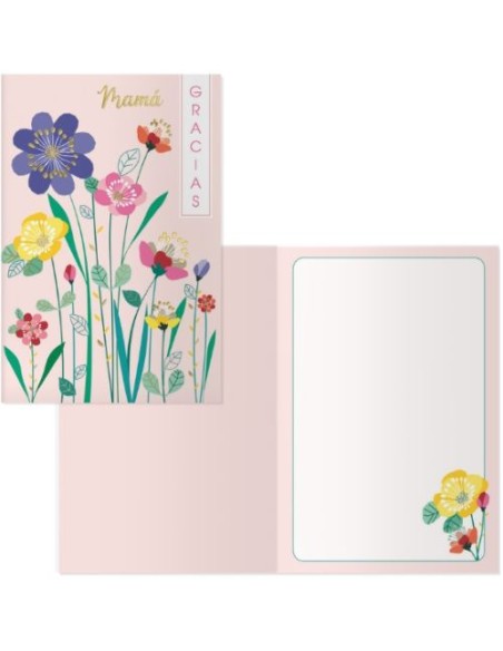 Pack 6 tarjetas felicitacion Modelo dia madre pradera