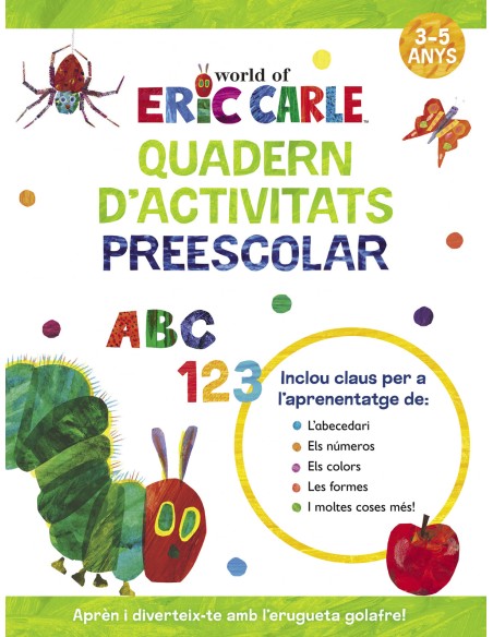 Quadern d activitats preescolar Colleccio Eric Carle