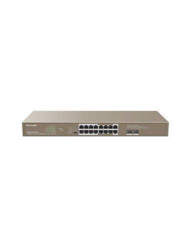 G1118P-16-250W switch No administrado Gigabit Ethernet (10/100/1000) Energía sobre Ethernet (PoE) Marrón