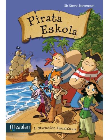 Pirata eskola Marmoken itsaslabarra