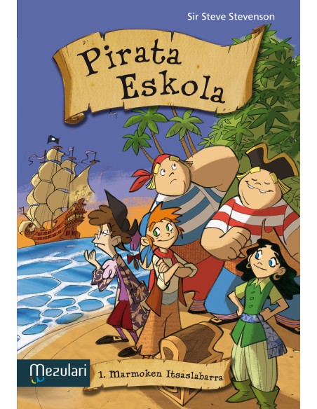Pirata eskola Marmoken itsaslabarra