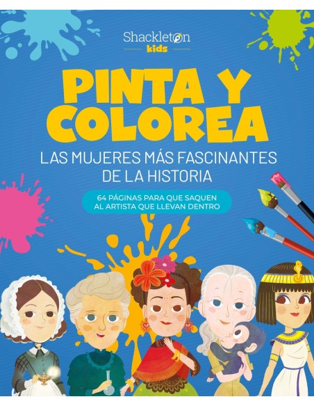 Pinta y colorea las mujeres mas fascinantes de la historia