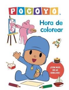 Pocoyo Actividades Hora de colorear