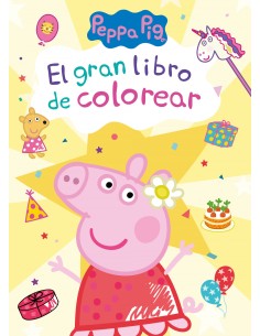 Peppa Pig Cuaderno de actividades El gran libro de colorear
