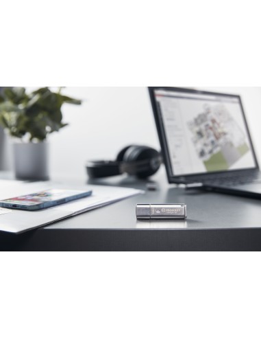 IronKey Locker+ 50 unidad flash USB 128 GB USB tipo A 3.2 Gen 1 (3.1 Gen 1) Plata