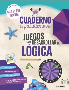 Cuaderno de pasatiempos para mayores Juegos para desarrollar la logica