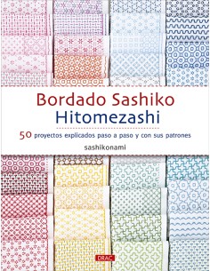 Bordado sashiko hitomezashi