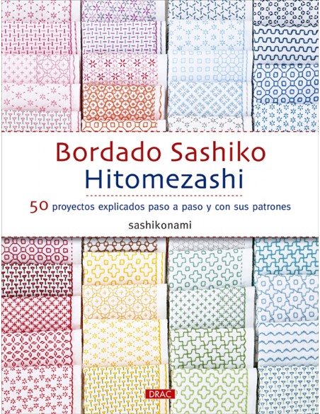 Bordado sashiko hitomezashi